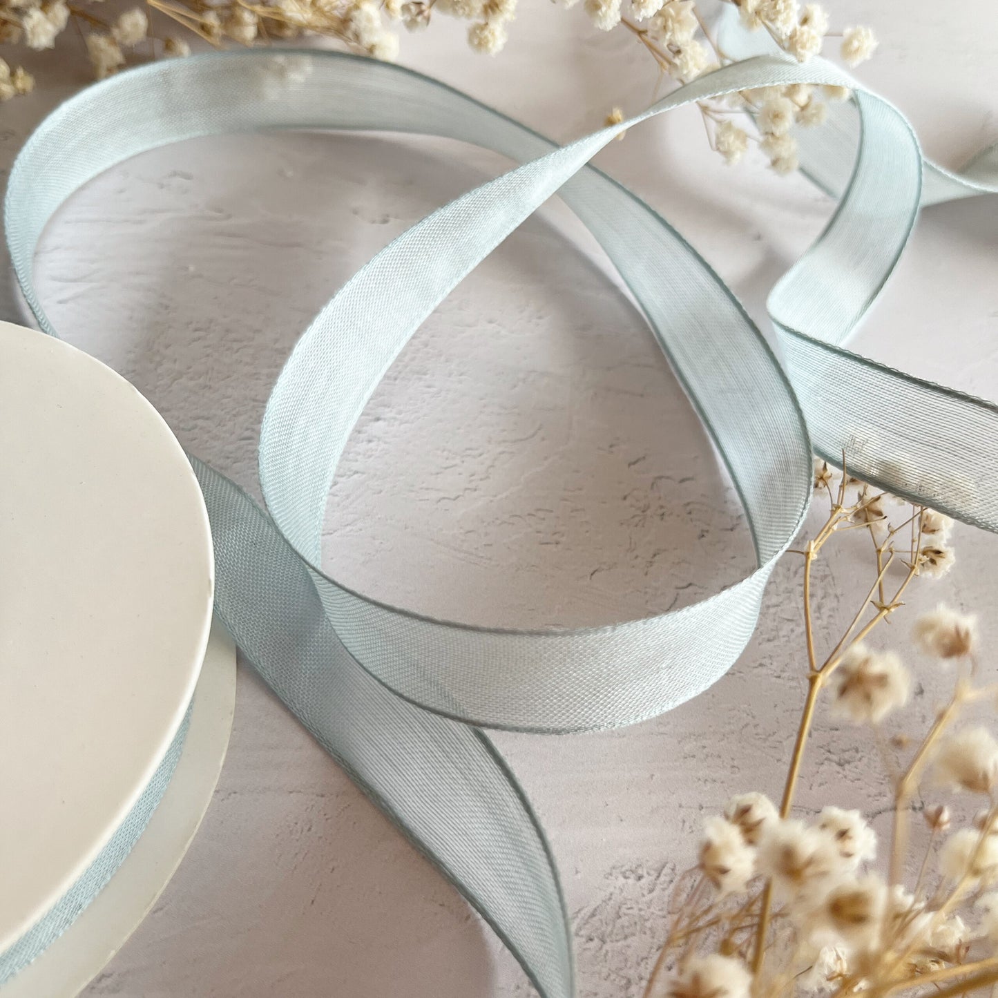 1 m Cinta Gasa Azul Cielo Alua Cid