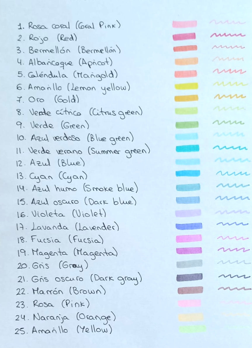 ZEBRA | Mildliner Brush Pen Rotulador Doble Punta Rosa Fluorescente-Pink