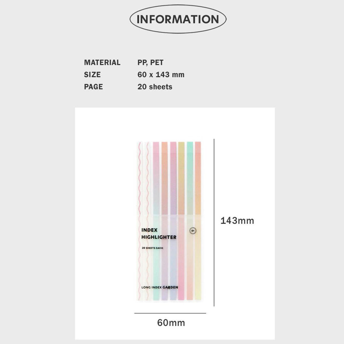 Iconic | Index Highlighter Marcador Largo 06 Blossom