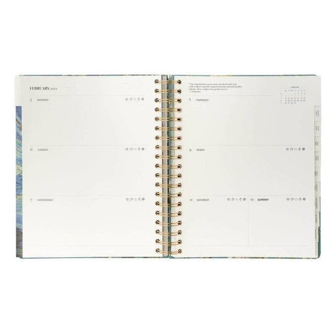 Agenda semana vista Big size Vincent Van Gogh Kokonote