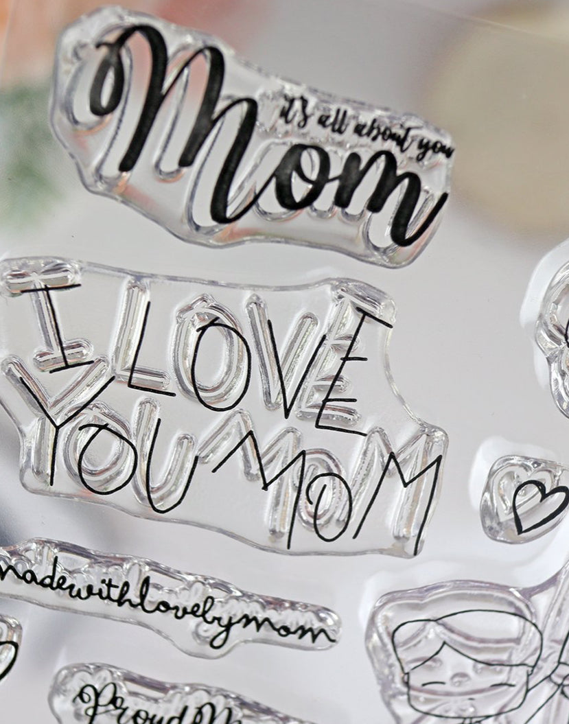 Sello Mom Inglés Alua Cid