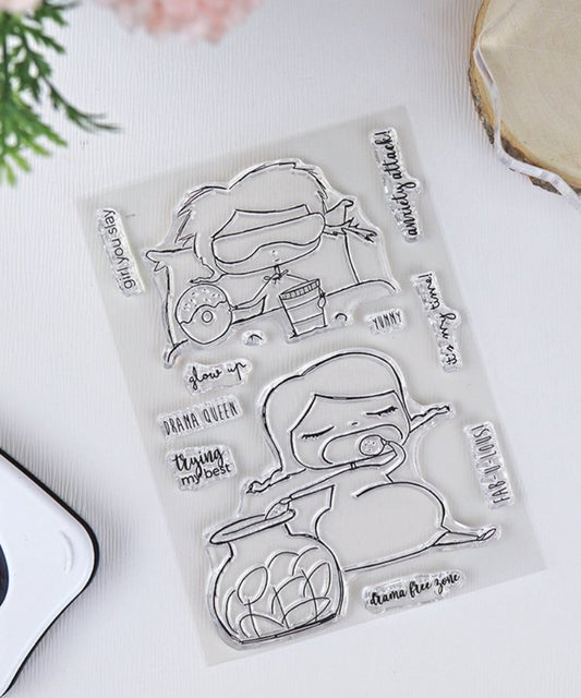 Sello Dramafree Inglés Alua Cid