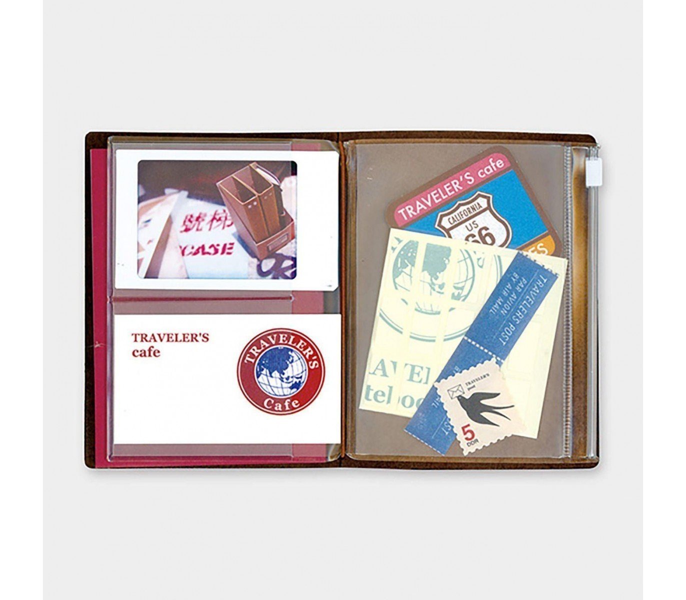 Traveler's Company | Recambio Passport 004 Sobre con Cierre Zip