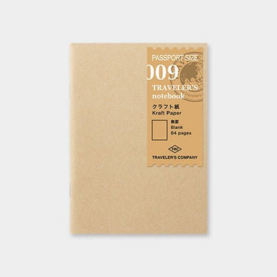 Traveler's Company | Recambio Passport 009 Kraft Paper