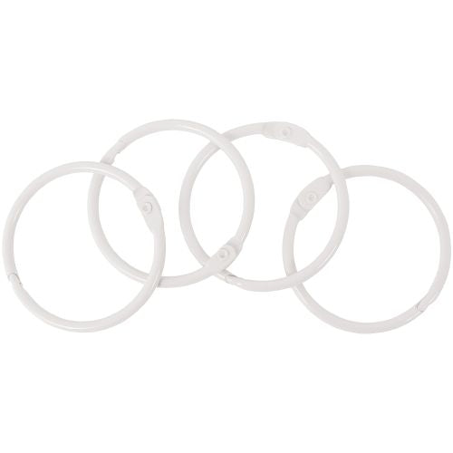 Anillas 44mm Artis decor Blanco