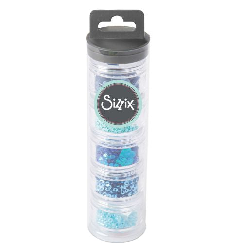 Sizzix Making Essential Sequins & Beads Bluebell 5 pk