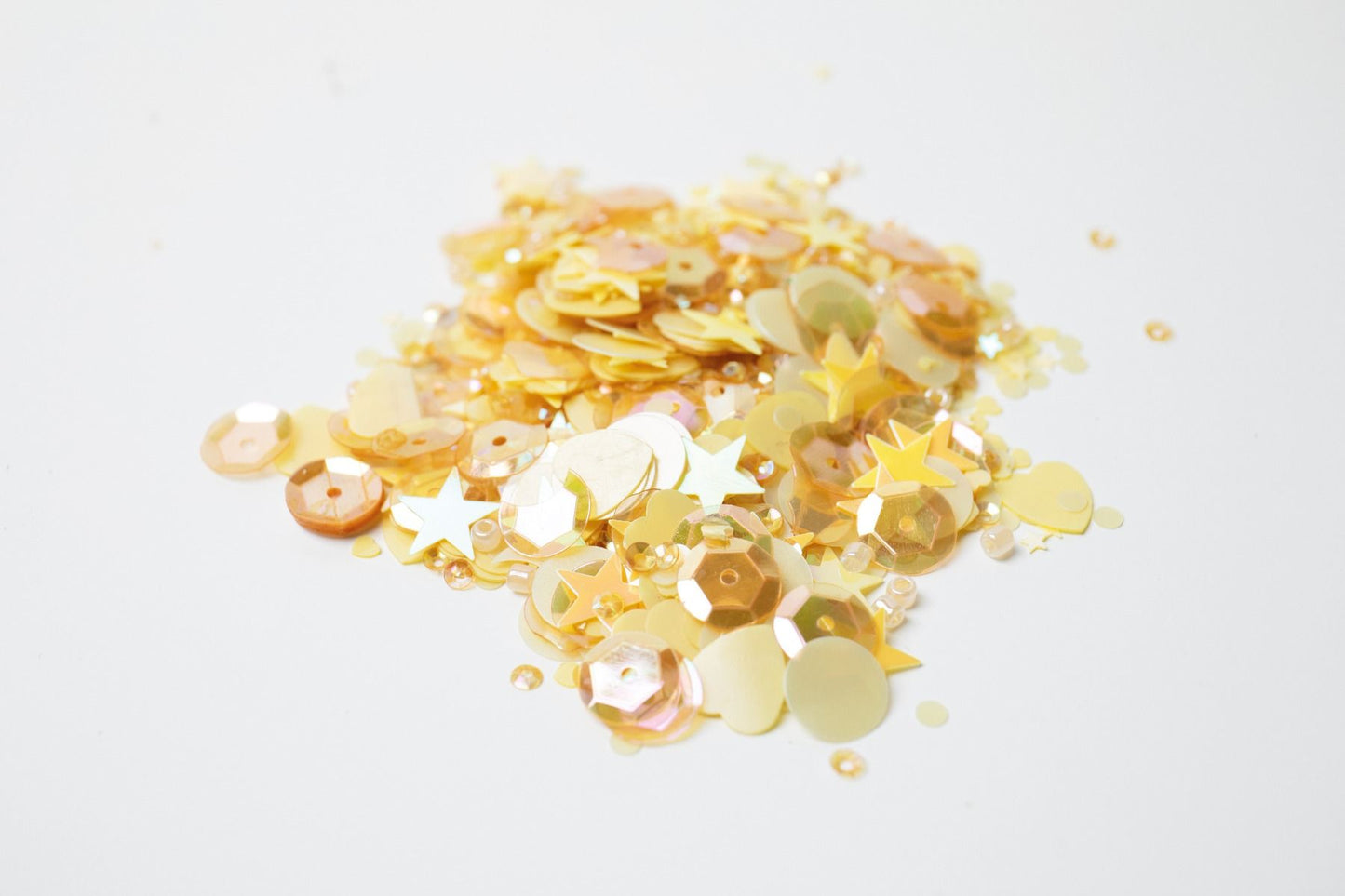 Sizzix Making Essential Sequins & Beads Limoncello 5 pk