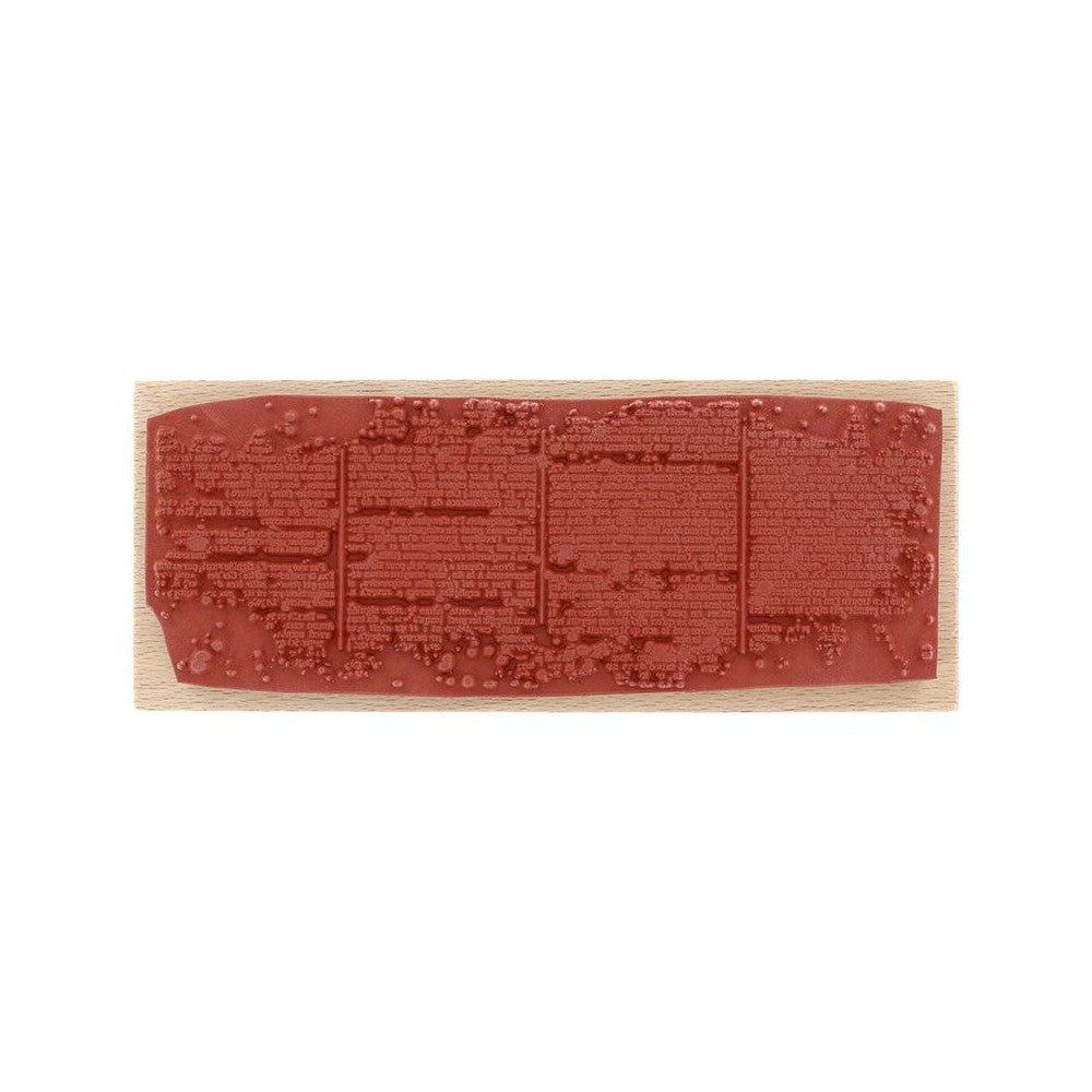 Sello de madera Texto Horizontal Florileges