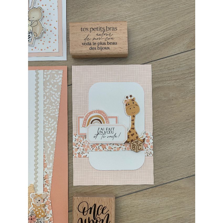 Die cuts Pequeños pasos Niña Florileges