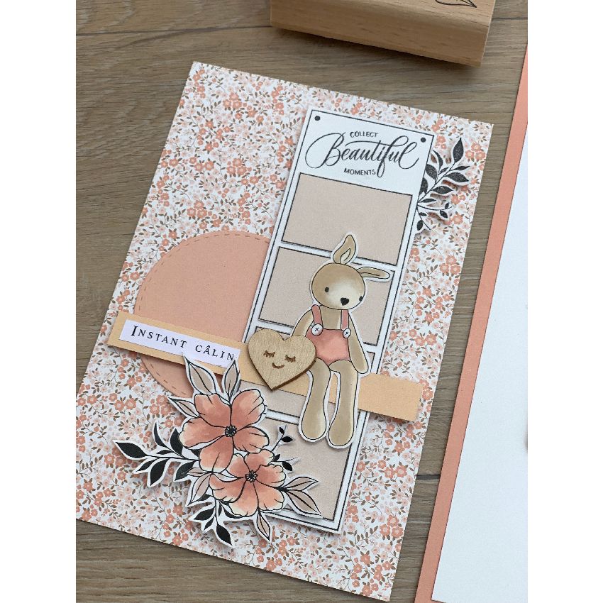 Tarjetas impresas Mini patrones Florileges