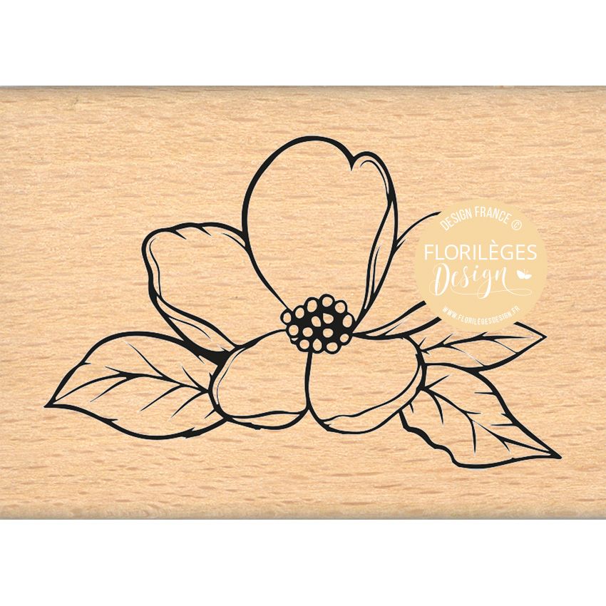 Sello de madera Flor Sublime Florileges