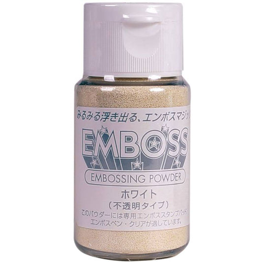 Emboss Polvo opaco 28gr. Blanco