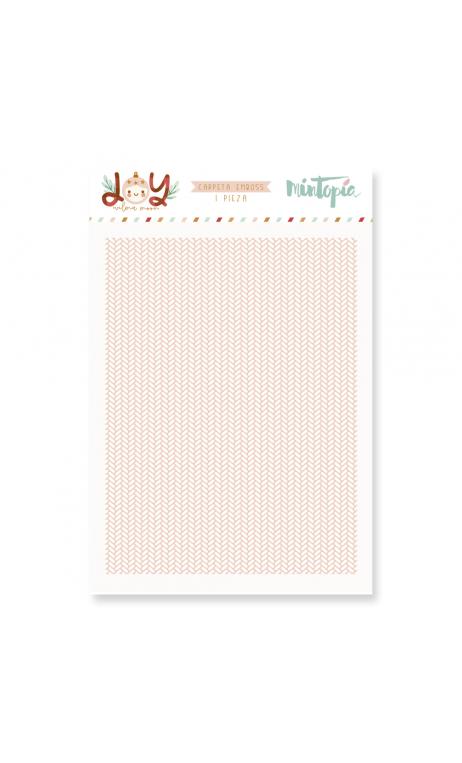 Carpeta de emboss Trenzado Joy Mintopia