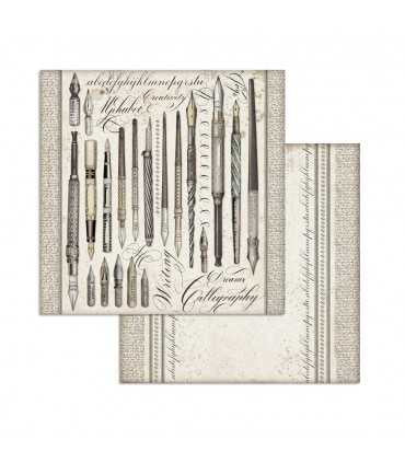 Colección Calligraphy 20x20 Stamperia