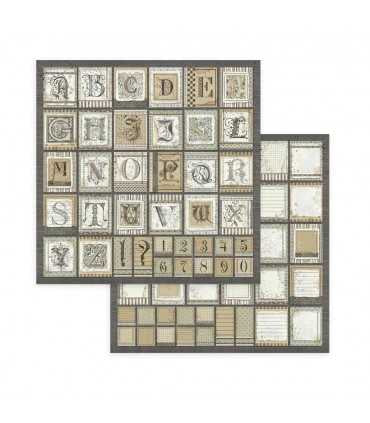 Colección Calligraphy 20x20 Stamperia