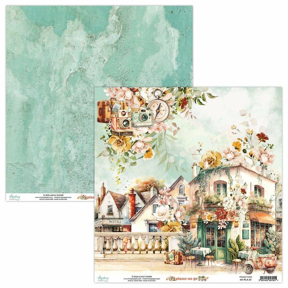 Colección Places We Go 30x30 Mintay Papers