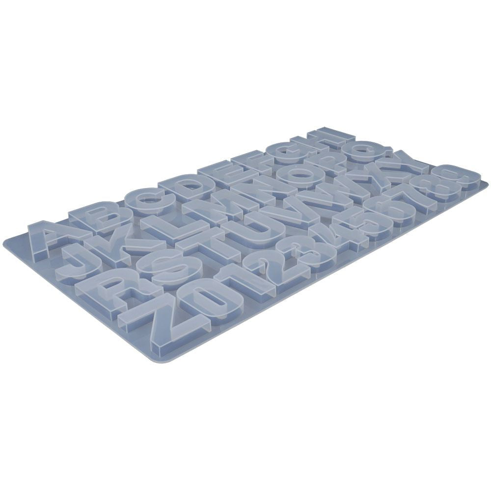 Molde de Silicona para resina Abecedario Artis Decor