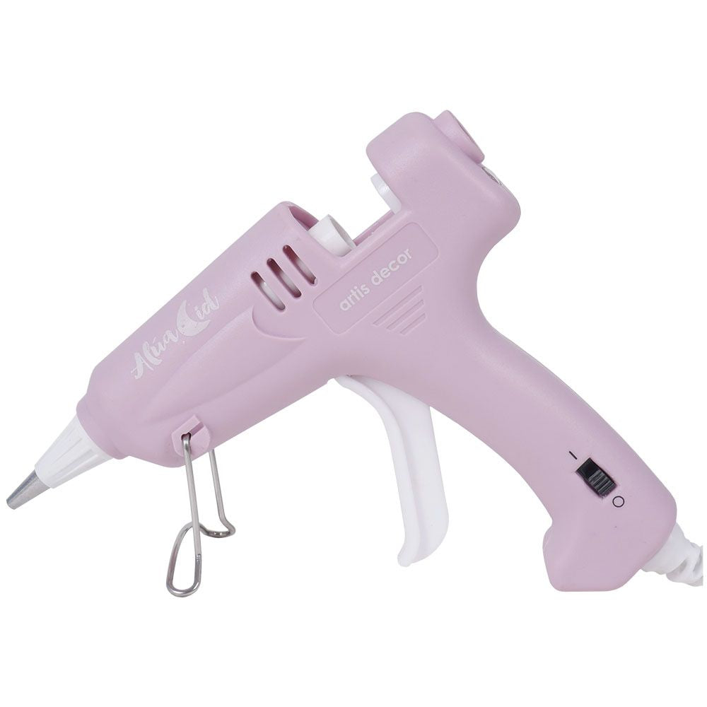 Pistola Termoencoladora Rosa 20W (Barra 7mm) Alua Cid