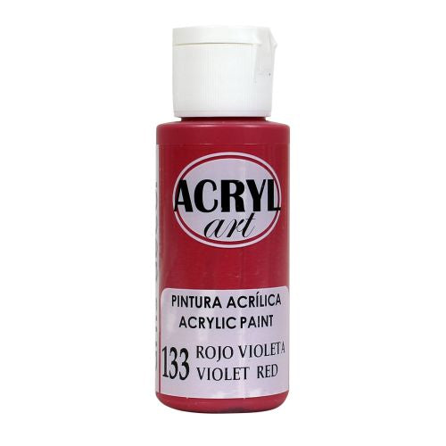 Pintura acrílica ACRYL-ART Rojo Violeta 60ml