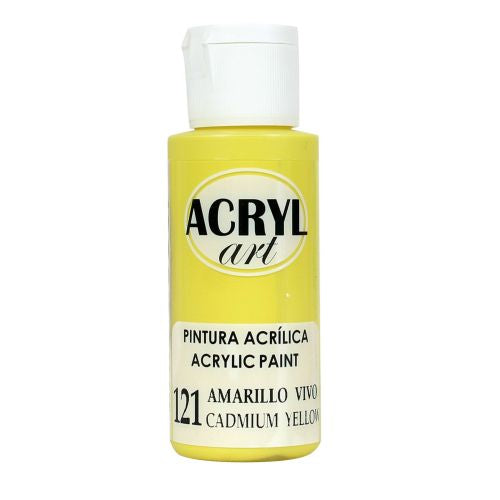 Pintura acrílica ACRYL-ART Amarillo Vivo 60ml