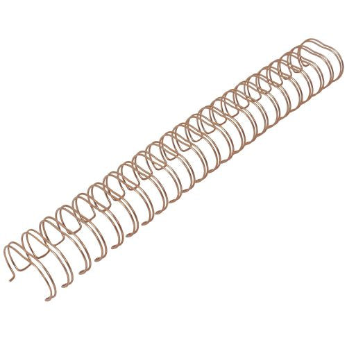 Wire-O PASO 2:1” 25,40mm Rose Gold 23 anillas (2 unidades) Artis Decor
