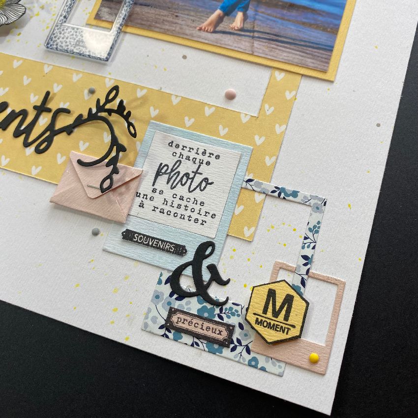 Sello acrílico Love Liberty Florileges