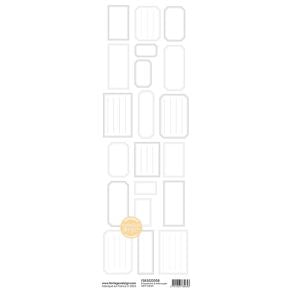 Etiquetas Gris Suave Florileges