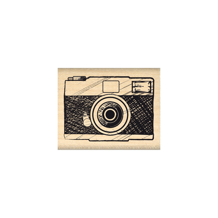 Sello madera Florileges Appareil photo Camara