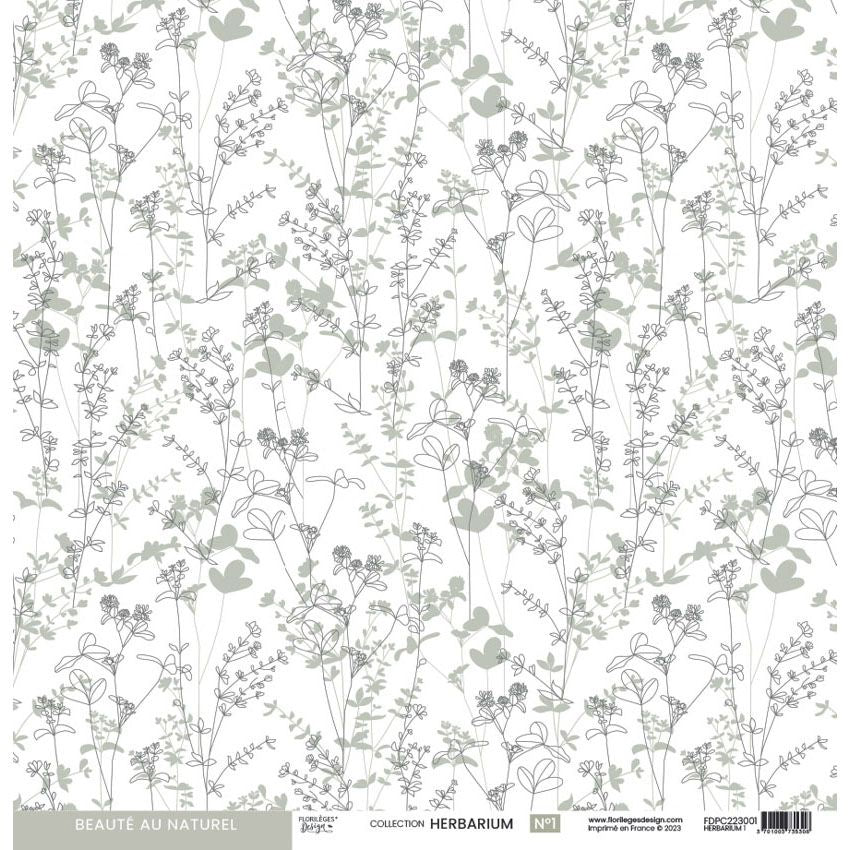 Vellum 1 Herbarium 30x30 Florileges