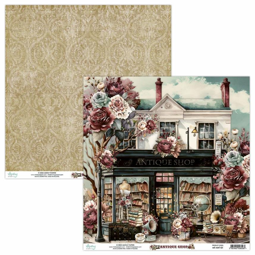 Colección Antique Shop 30x30 Mintay Papers