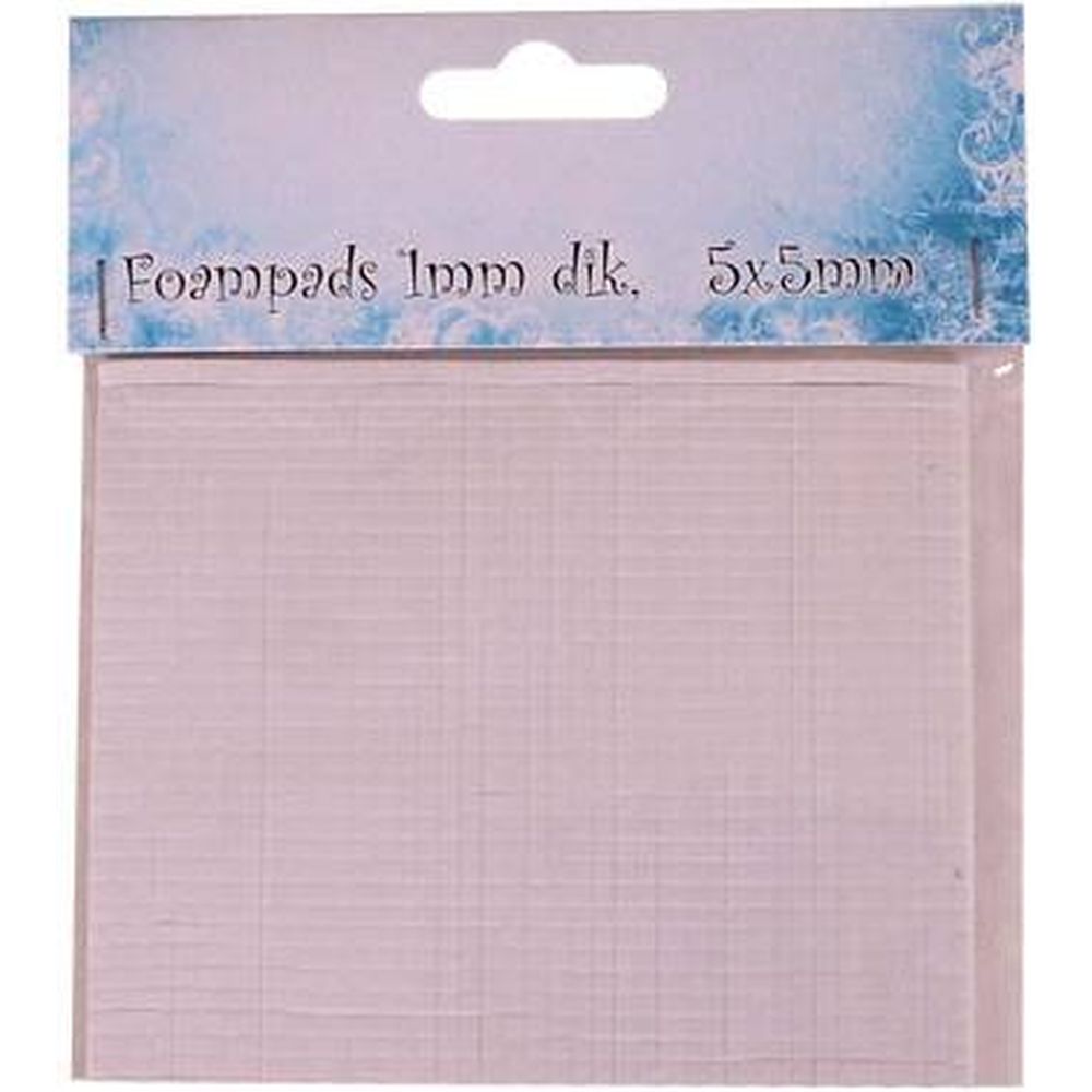 Almohadilla adhesiva foam 5x5x1mm