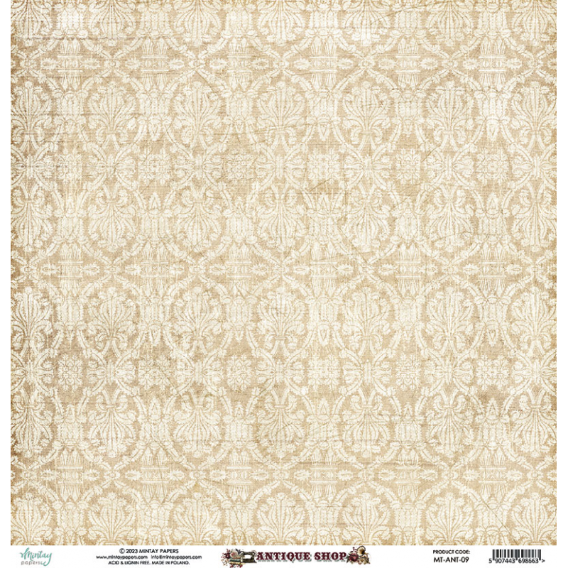 Papel suelto 09 Antique Shop Mintay 30x30
