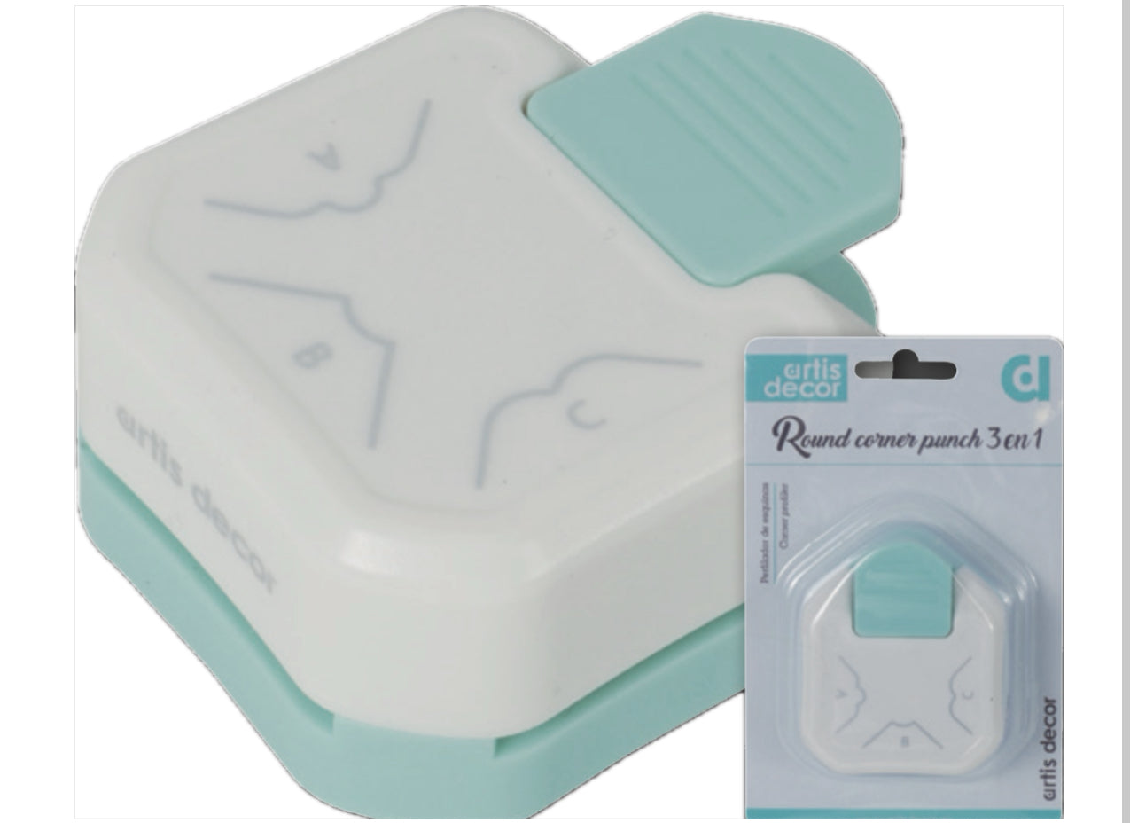 Troqueladora esquinas 3 Formas Artis Deco
