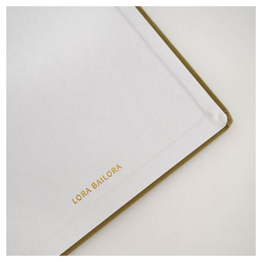 Álbum de Tela 6x8” Lomo ancho Khaki