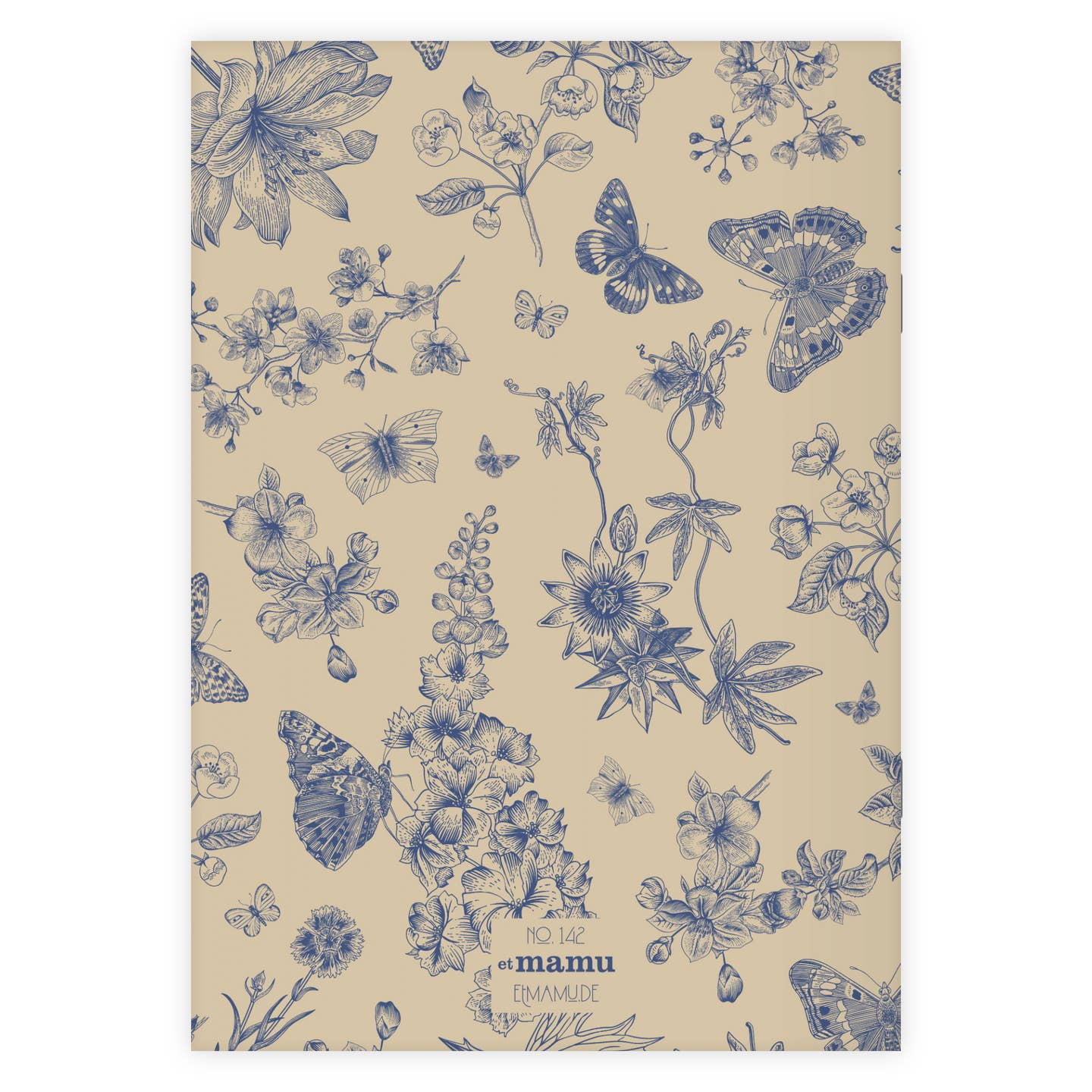 Cuaderno A5 Butterflies- Et Mamu