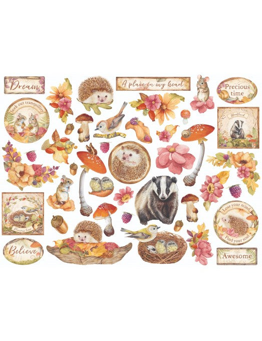 Die Cuts Woodland Stamperia