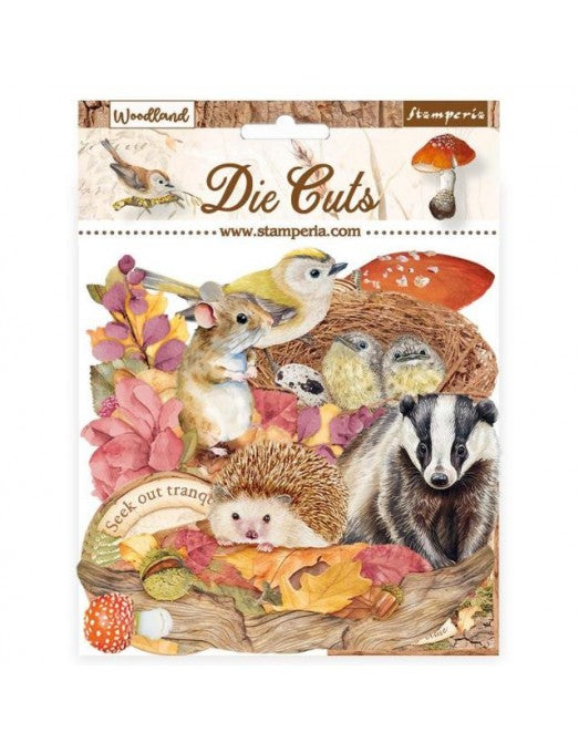 Die Cuts Woodland Stamperia