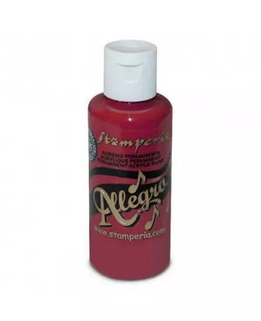 Pintura Allegro Burgundy KAL04 Stamperia