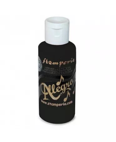Pintura Allegro Black KAL03 Stamperia