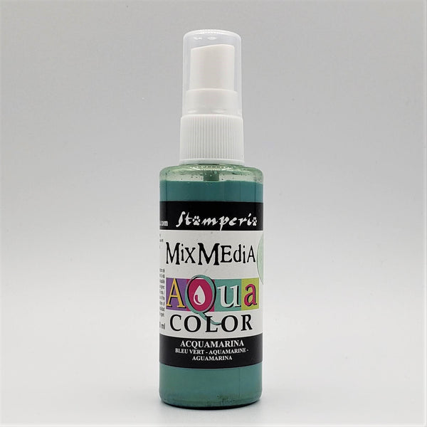 Aquacolor spray Acquamarina KAQ015 60ml Stamperia
