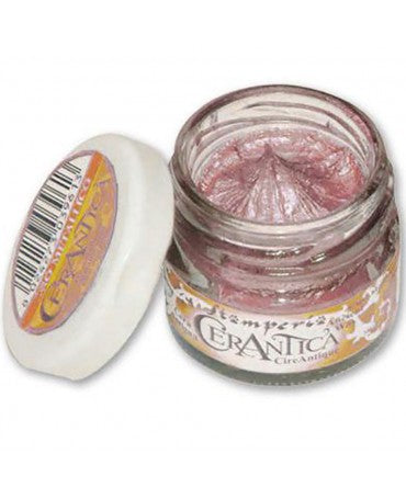 Cerantica Rosa Antiguo Metallic Pink Stamperia