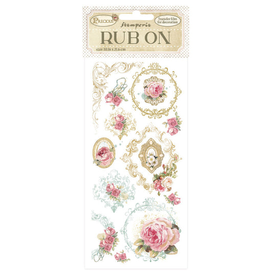 Rub on Precious Frames DFLRB63 Stamperia