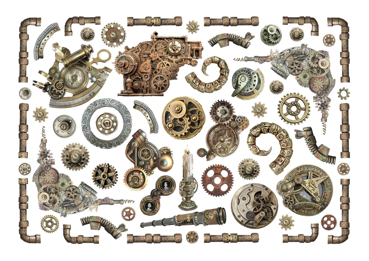 Ephemera Songs of the Sea Stamperia