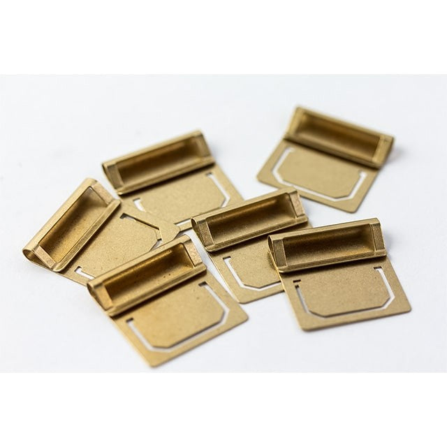 Traveler's Company | Marcapáginas Brass Index Plate