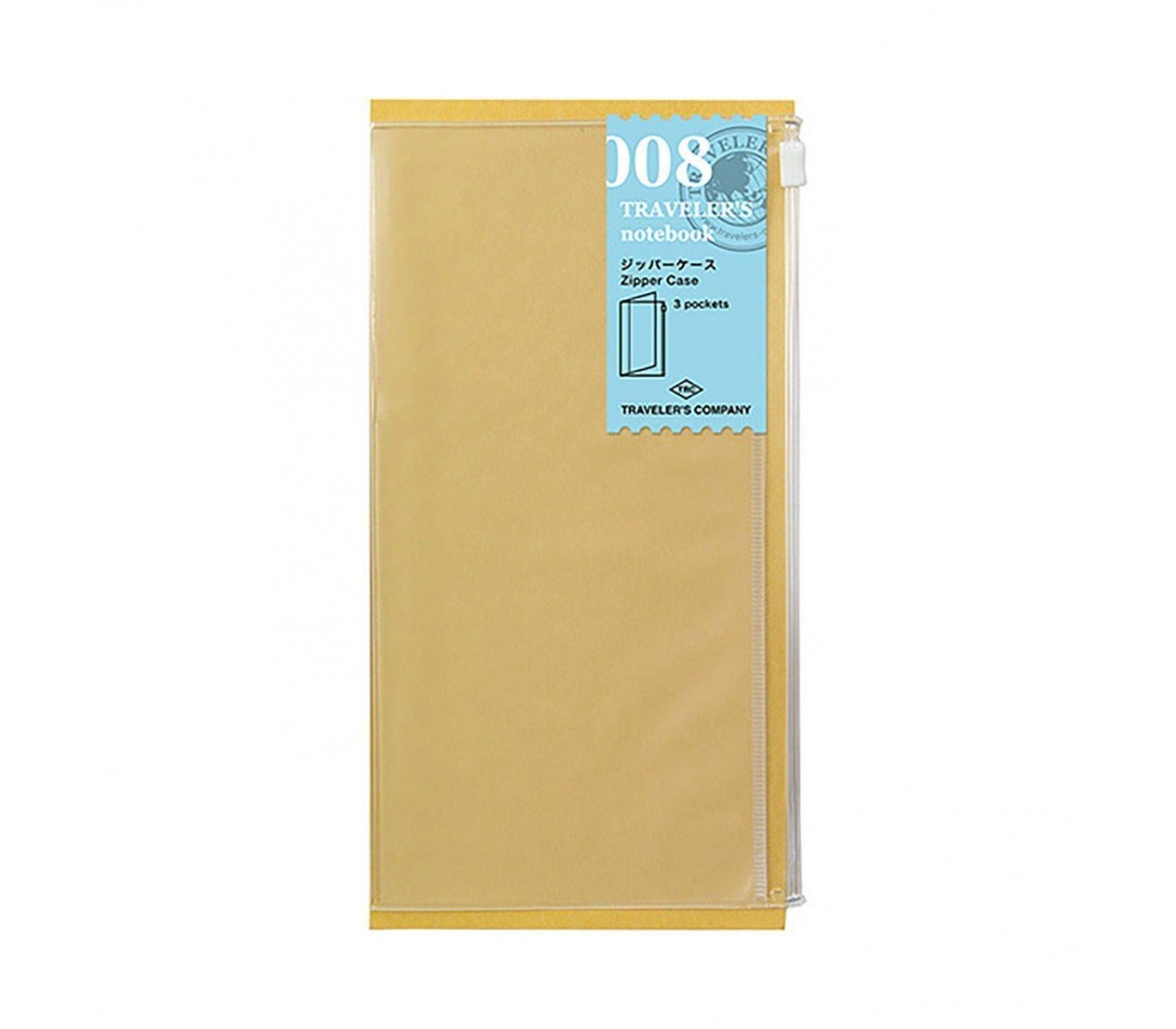 Traveler's Company | Recambio Regular 008 Sobre con Cierre Zip