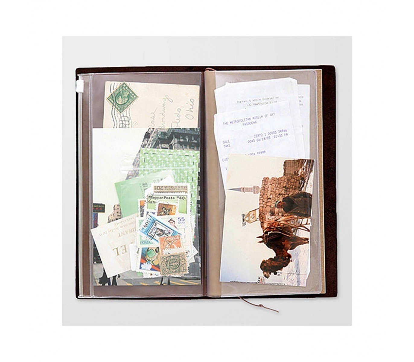 Traveler's Company | Recambio Regular 008 Sobre con Cierre Zip