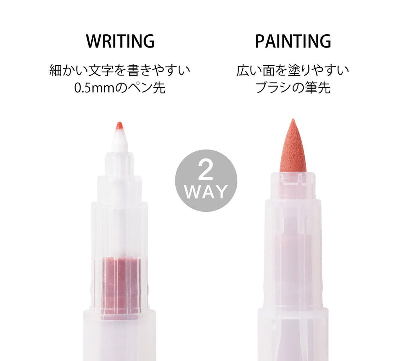 MIDORI | Pack 6 Rotuladores Doble Punta – Happy