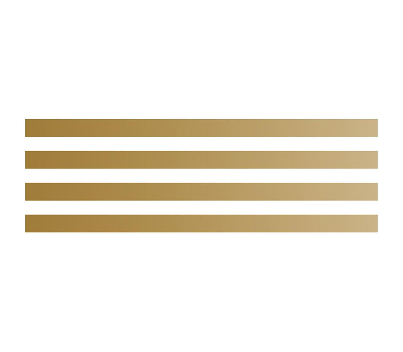 Washi Tape Masking Tape Border Dorado