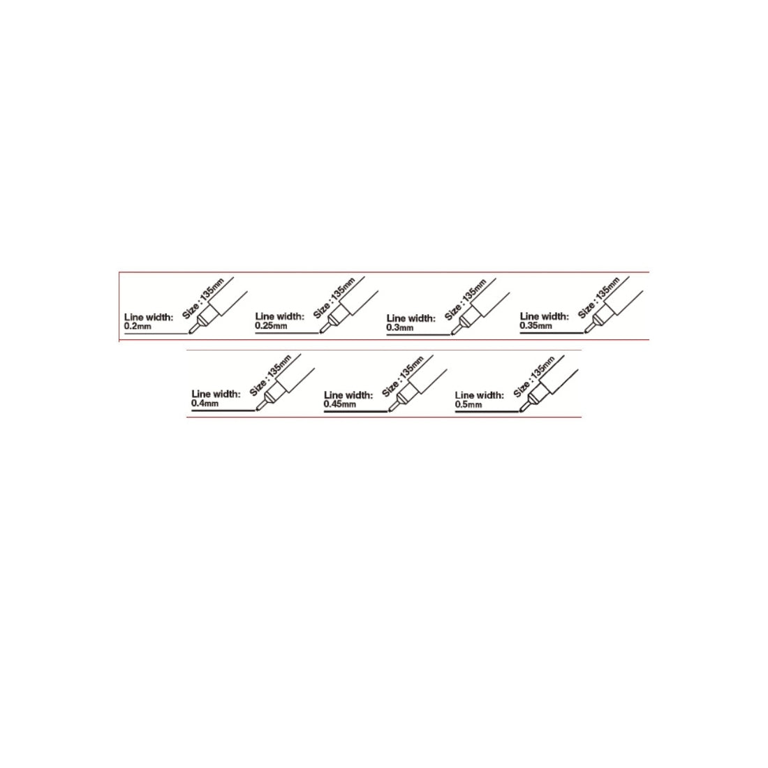 Sakura Pigma Micron Negro 02-0,30 mm