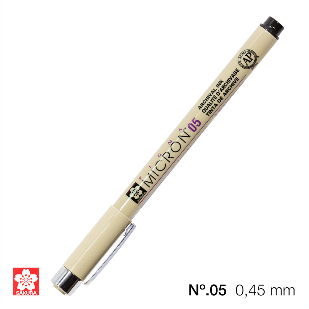 Sakura Pigma Micron Negro 05-0,45 mm – Scraparte